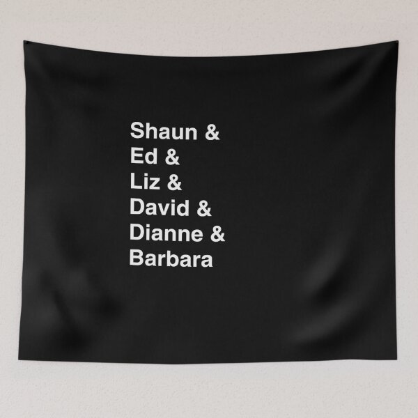 Item preview, Shaun of the Dead Characters designed and sold by PixiStixxharri.