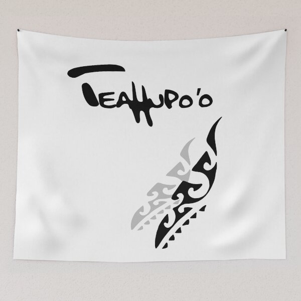 Item preview, surfing in Tahiti teahupoo white background designed and sold by Caraalsur.