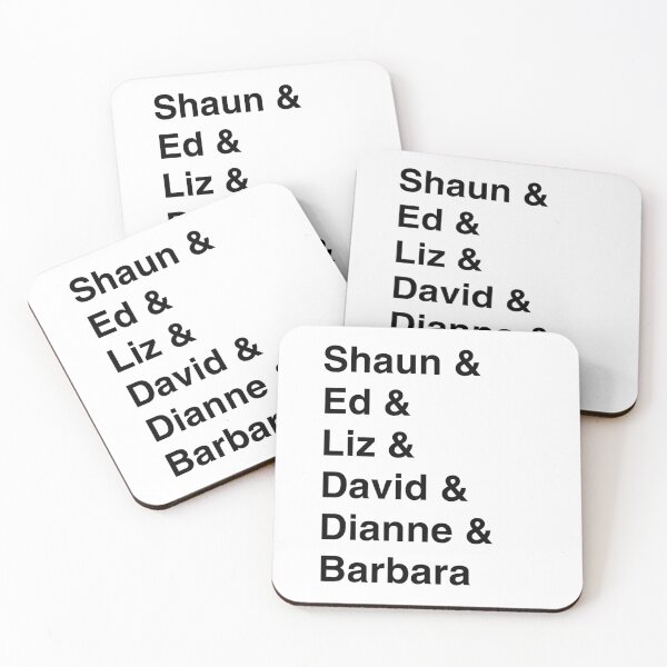 Item preview, Shaun of the Dead Characters designed and sold by PixiStixxharri.