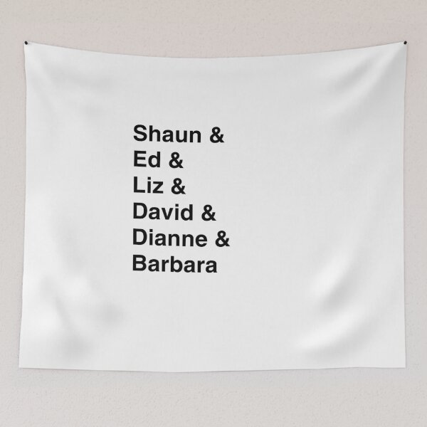 Item preview, Shaun of the Dead Characters designed and sold by PixiStixxharri.