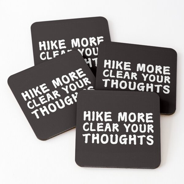 Item preview, Hike More Clear Your Thoughts - Hiking for Mental Health designed and sold by MSMPrintDesign.