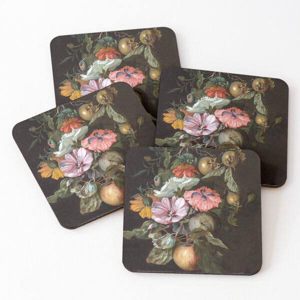 Item preview, Festoon of Flowers Hanging on a Nail | Rachel Ruysch designed and sold by LaMadeleine.