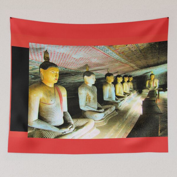 Item preview, Rock Temple Dambulla designed and sold by daweave77.