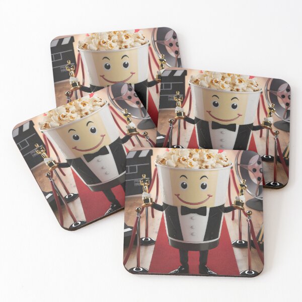 Item preview, Popcorn on the red carpet with the Oscar. designed and sold by MyHappyArtShop.