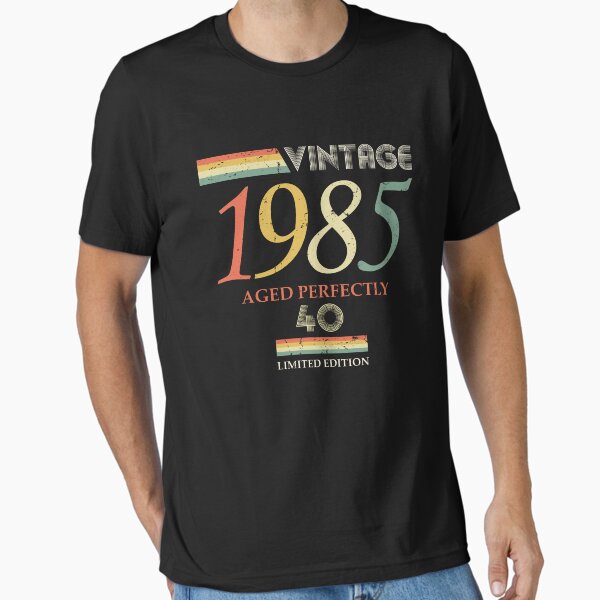 Item preview, Vintage 1985, 40th Birthday Aged Perfectly Gift designed and sold by RicardoTito.