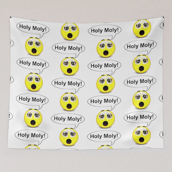 Item preview, Holy Moly Meme - Funny Cartoon Art for Gifts designed and sold by Earth Nature Creations.
