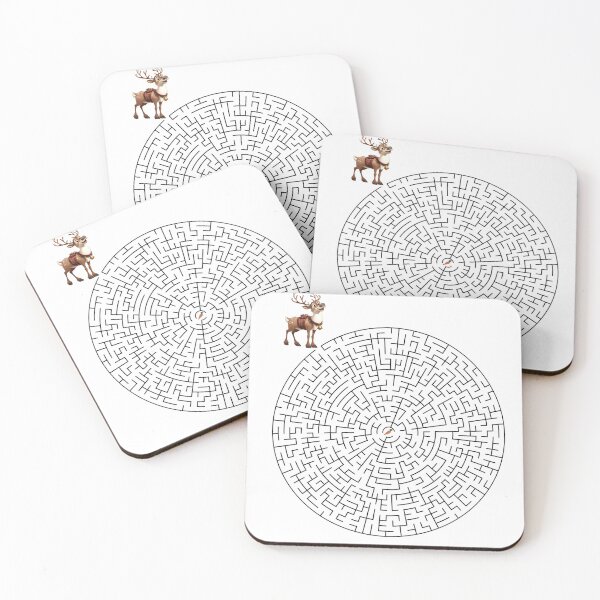 Item preview, Christmas Maze - Reindeer & Carrot designed and sold by nature. electrified..