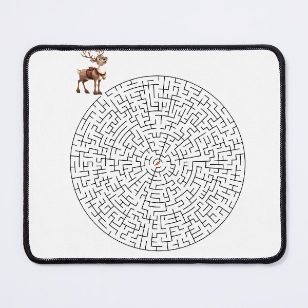 Item preview, Christmas Maze - Reindeer & Carrot designed and sold by nature. electrified..
