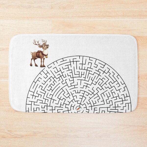 Item preview, Christmas Maze - Reindeer & Carrot designed and sold by nature. electrified..