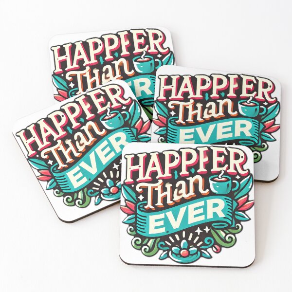 Item preview, happier than ever design t-shirt designed and sold by NCNGDESIGN.