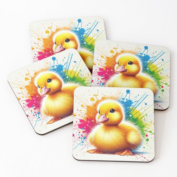 Item preview, Adorable Duckling in Artistic Splendor designed and sold by Sadia  Jannat.