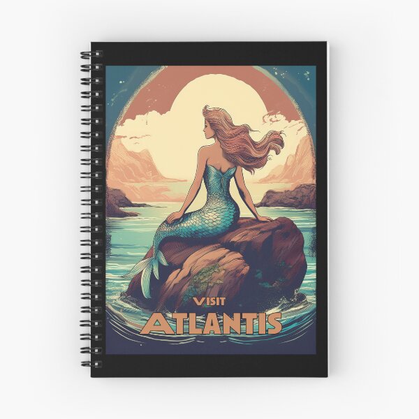 Item preview, Mermaid Retro style travel poster designed and sold by Boxing Kangaroo Retail Company.