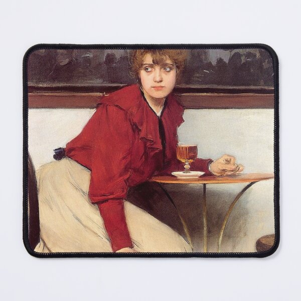 Item preview, Ramon Casas Au Moulin de la Galette, Madeleine Boisguillaume, 1892 designed and sold by RickE.