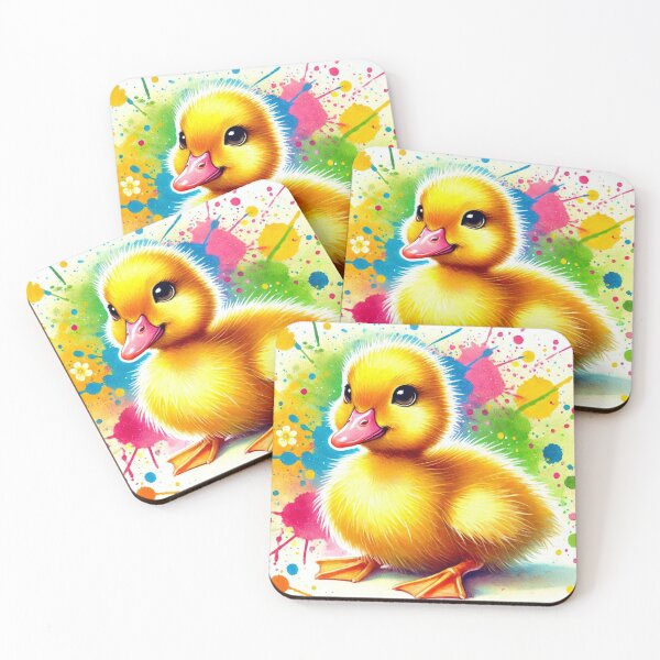 Item preview, Vibrant Watercolor Duckling designed and sold by Sadia  Jannat.