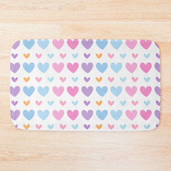 Item preview, Adorable Pastel Heart Pattern designed and sold by CriaCreative.