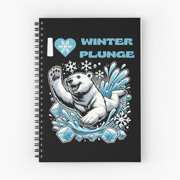 Item preview, Ideal Gift Playful Polar Bear Winter Plunge, Ice Bath designed and sold by IceBathDESIGNS.
