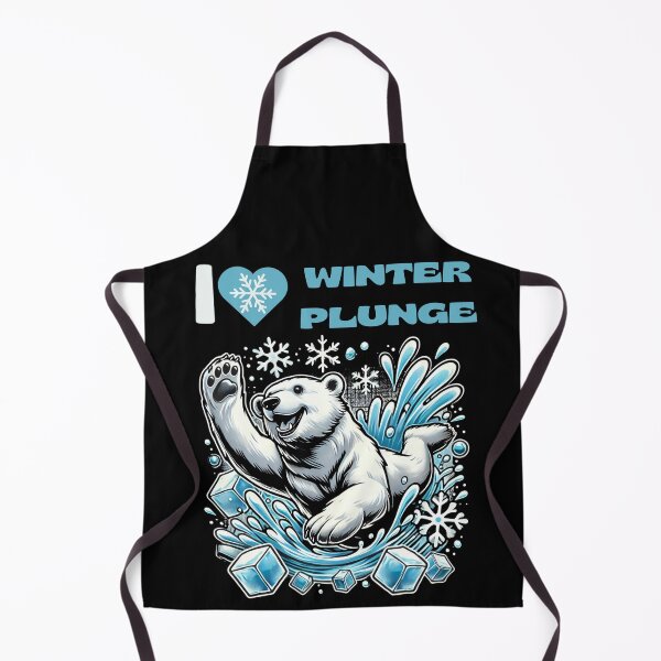 Item preview, Ideal Gift Playful Polar Bear Winter Plunge, Ice Bath designed and sold by IceBathDESIGNS.