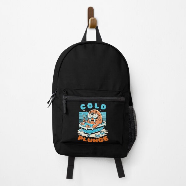 Item preview, Funny Walrus Cold Plunge Ice Bath Cartoon designed and sold by IceBathDESIGNS.