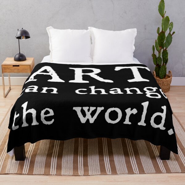 Item preview, ART can change the WORLD. designed and sold by jazzydevil.