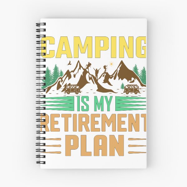 Item preview, CAMPING IS MY RETIREMENT PLAN designed and sold by AZZDINE kholti.