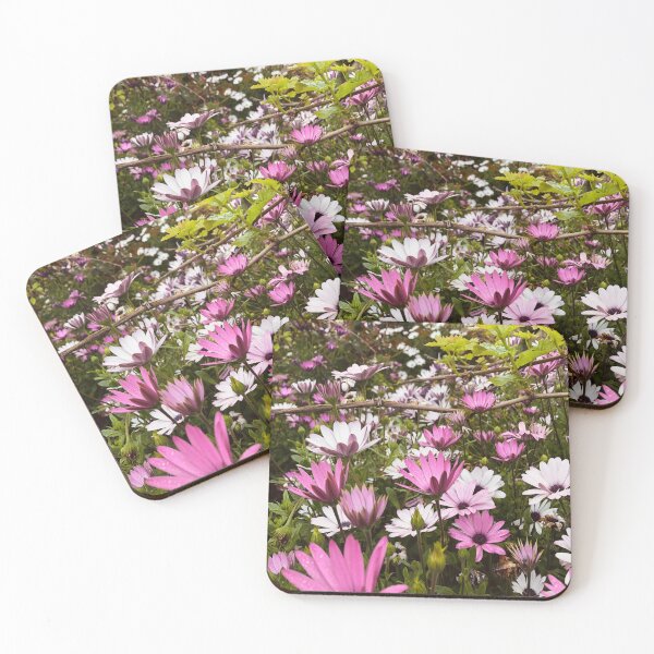 Item preview, White and Pink Flowers designed and sold by Quoppidou.