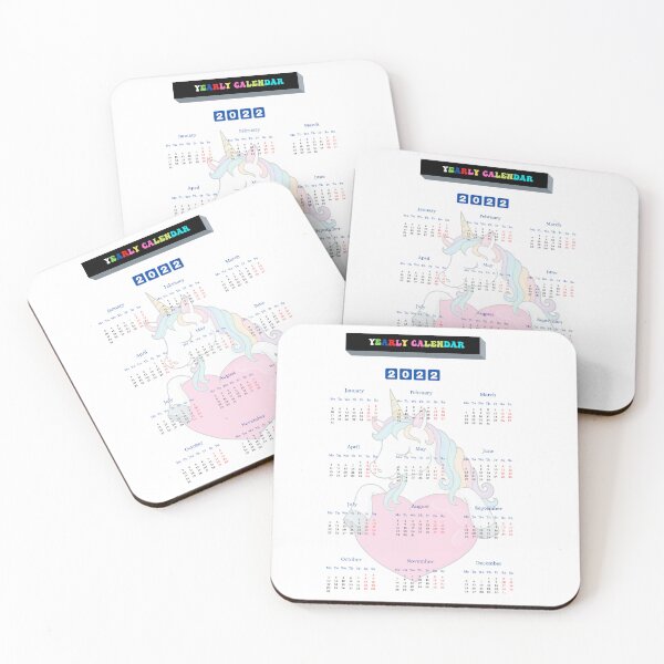 Item preview, UNICORN YEARLY CALENDAR designed and sold by Chrisblazestore.