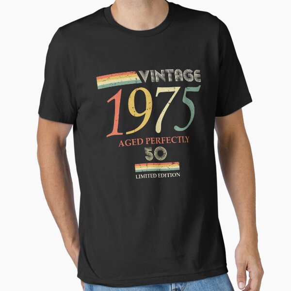 Item preview, Vintage 1975, 50th Birthday Aged Perfectly Gift designed and sold by RicardoTito.