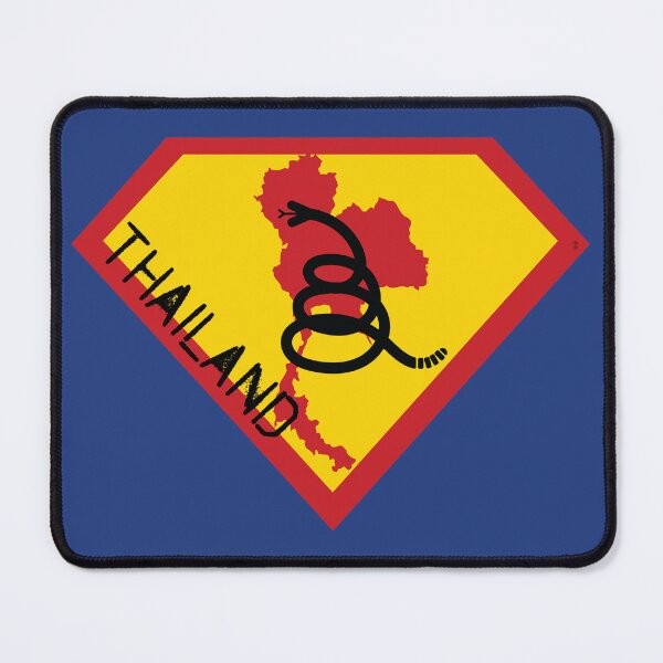 Item preview, THAILAND SHIELD - Freedom Is The Superpower - Modern Gadsden Snake Flag - Dont Tread On Me SUPERHERO spellout design designed and sold by pelagio.