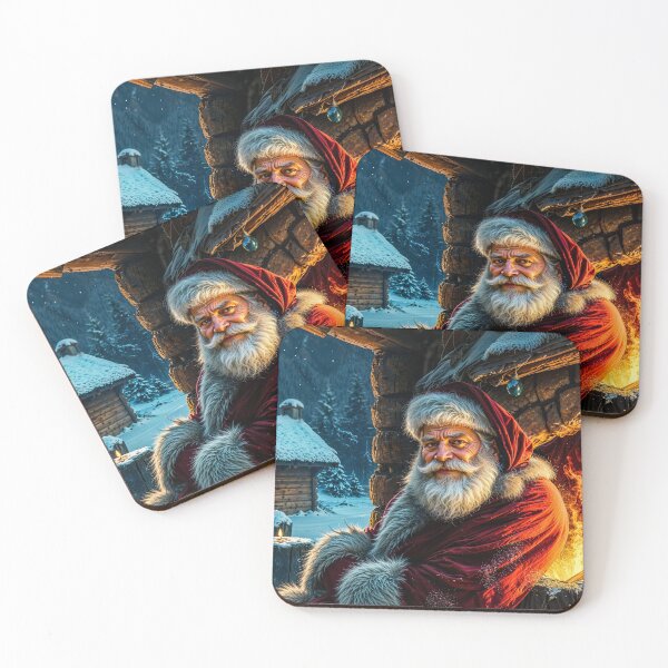 Item preview, Santa Claus by Firelight designed and sold by Skye Ryan-Evans.