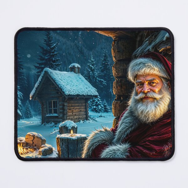 Item preview, Santa Claus by Firelight designed and sold by Skye Ryan-Evans.