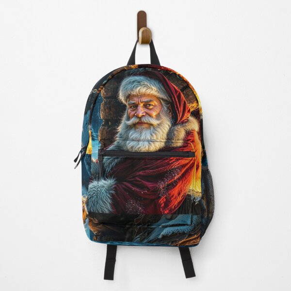 Item preview, Santa Claus by Firelight designed and sold by Skye Ryan-Evans.