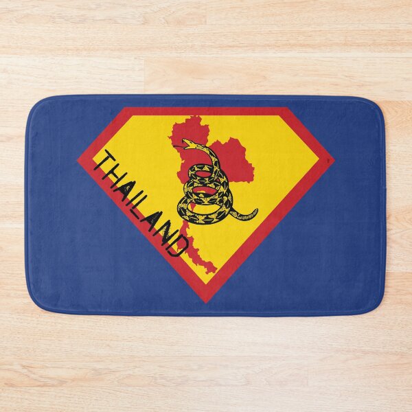 Item preview, THAILAND SHIELD - Freedom Is The Superpower -  Gadsden Snake Flag - Dont Tread On Me SUPERHERO spellout design designed and sold by pelagio.