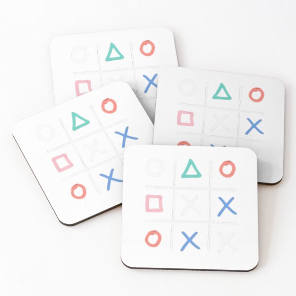 Item preview, Minimalist Tic-Tac-Toe Art | Fun Retro Game Design designed and sold by shitler.