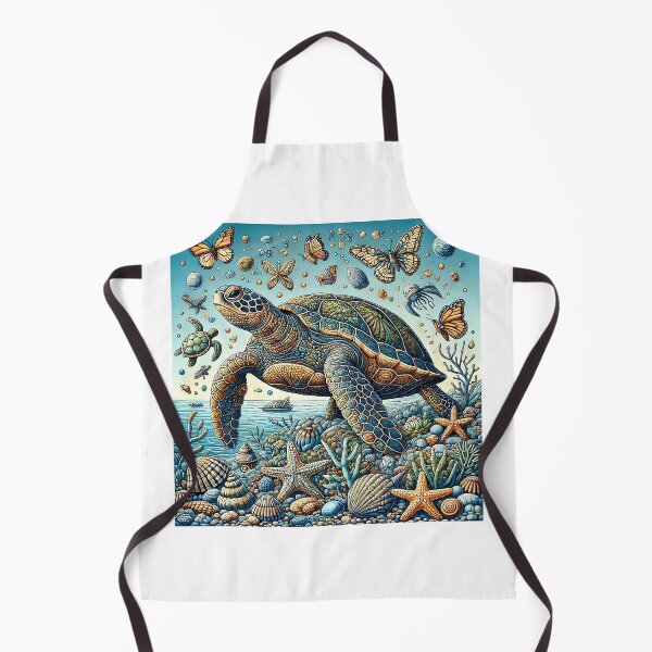 Item preview, Turtle Design: Grace and Tranquility in Motion designed and sold by sanattasarim.