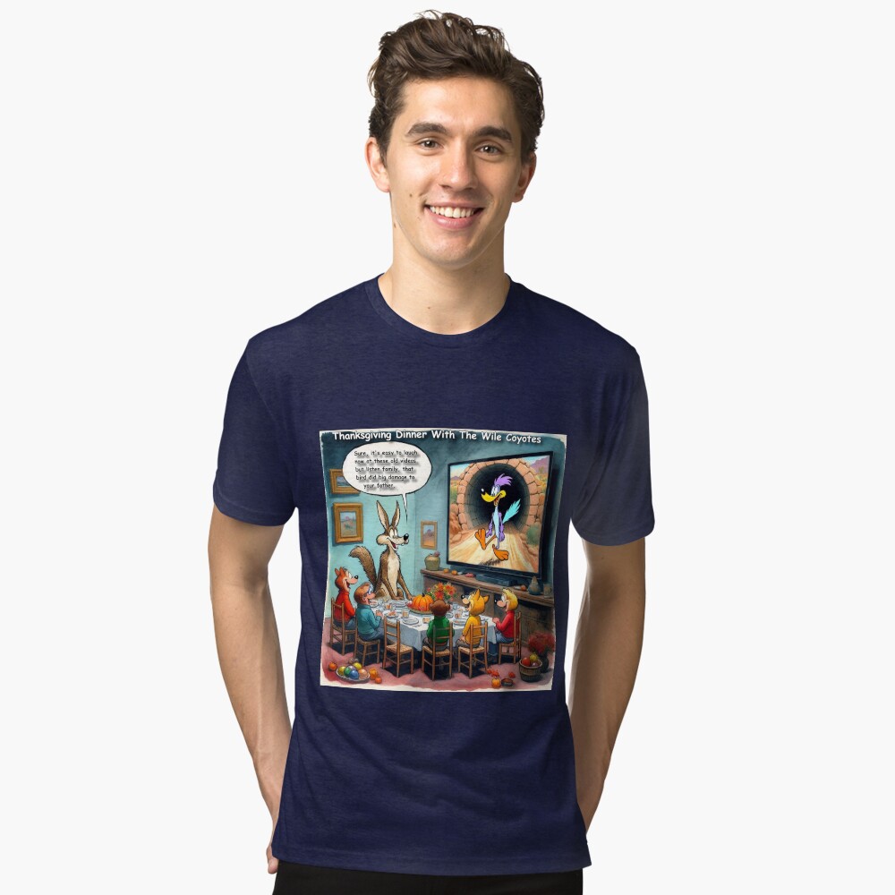 Item preview, Tri-blend T-Shirt designed and sold by ltcartoons.