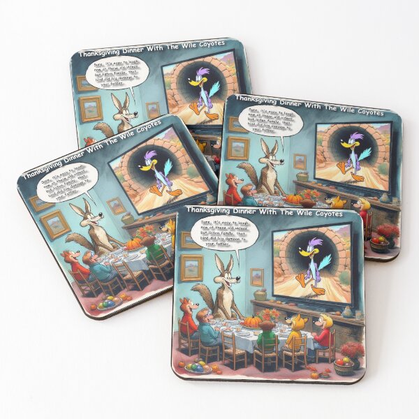 Item preview, Animated Coyote Family Movies designed and sold by Rick London Gifts.