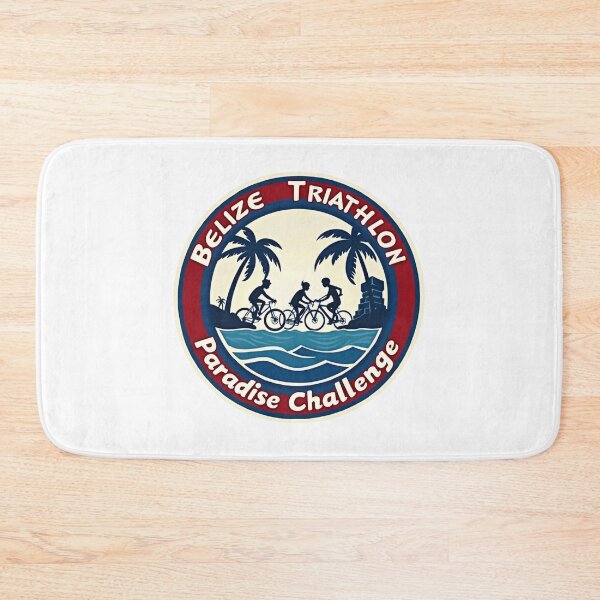 Item preview, Belize Triathlon Illustration – Swim, Bike, Run  designed and sold by Triathlongram.