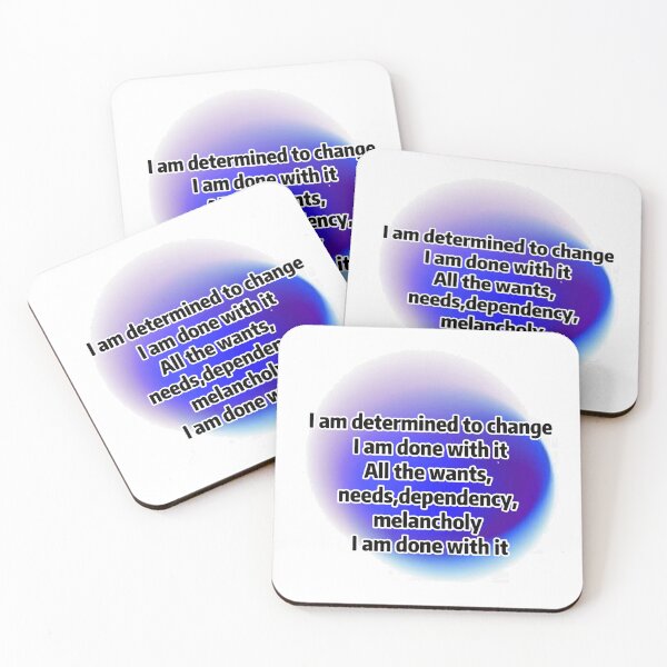 Item preview, "I am done with it "healing and motivational quote designed and sold by ones-artstudio.