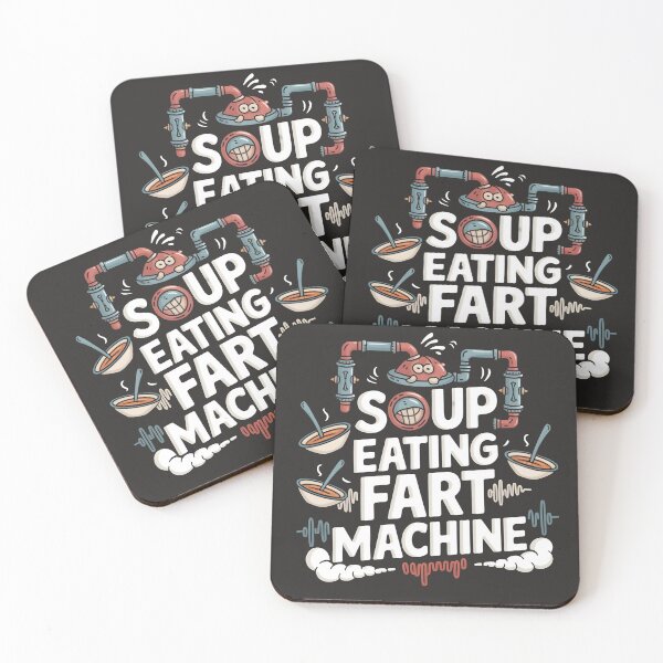 Item preview, Soup Eating Fart Machine designed and sold by TravelofArtist.