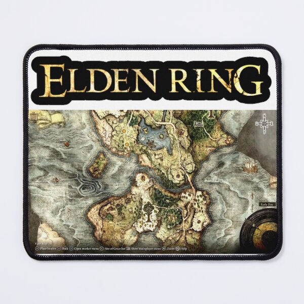Item preview, The Elden Ring Game Map designed and sold by Chrisblazestore.