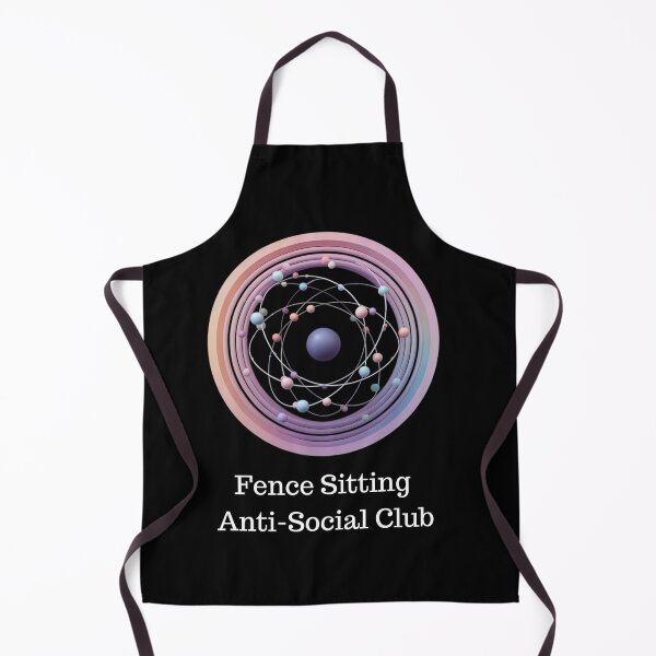 Item preview, Atom of Solitude: Fence Sitting Club designed and sold by TeeGrit.