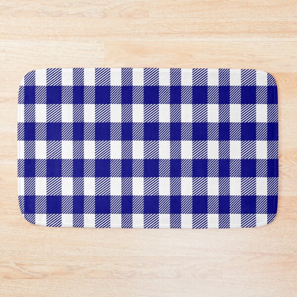 Item preview, Navy Blue Plaid Pattern Classic Timeless and Nautical designed and sold by YoungESC.