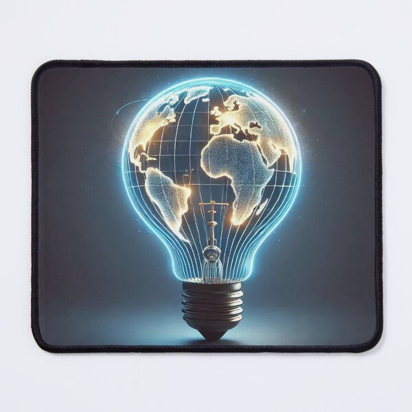 Item preview, Illuminated Earth designed and sold by Sadia Jannat.