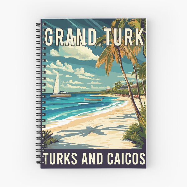 Item preview, Discover Grand Turk in Turks and Caicos - Stunning Travel Art designed and sold by turtlestart.