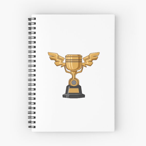 Item preview, Golden Piston Cup Trophy with Winged Design designed and sold by MonkiFlipp.