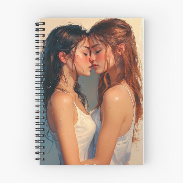 Item preview, two girls kissing designed and sold by EgonZ9.