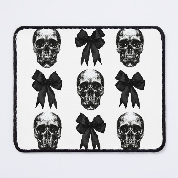 Item preview, Coquette and Goth Skull and Bows designed and sold by ajollycreation.