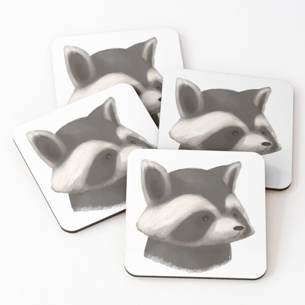 Item preview, Woodland Creature | Racoon designed and sold by ecargrace.