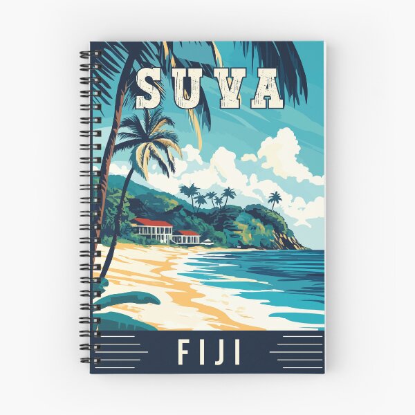 Item preview, Explore Travel Art of Suva in Fiji - Tropical Paradise Awaits designed and sold by turtlestart.