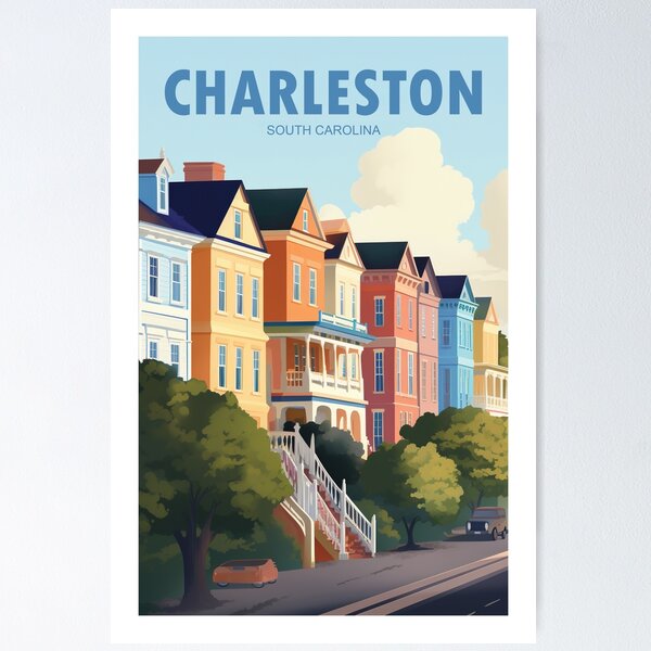 Item preview, CHARLESTON designed and sold by MarkedArtPrints.